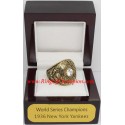 MLB 1936 New York Yankees World Series Championship Ring, Custom New York Yankees Champions Ring