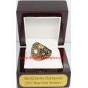 MLB 1937 New York Yankees World Series Championship Ring, Custom New York Yankees Champions Ring