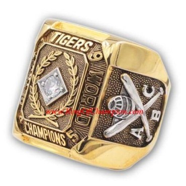 MLB 1945 Detroit Tigers baseball World Series Championship Ring, Custom Detroit Tigers Champions Ring MLB 1945 Detroit Tigers baseball World Series Championship Ring, Custom Detroit Tigers Champions Ring