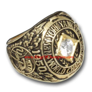 MLB 1950 New York Yankees baseball World Series Championship Ring, Custom New York Yankees Champions Ring
