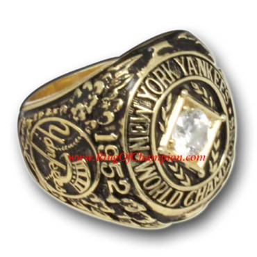 MLB 1952 New York Yankees baseball World Series Championship Ring, Custom New York Yankees Champions Ring MLB 1952 New York Yankees baseball World Series Championship Ring, Custom New York Yankees Champions Ring