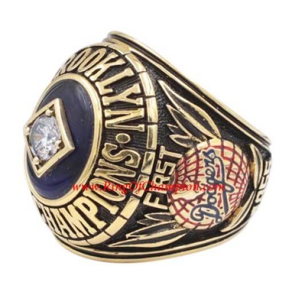 MLB 1955 Los Angeles Dodgers baseball World Series Championship Ring, Custom Los Angeles Dodgers Champions Ring