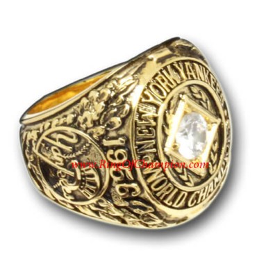 MLB 1956 New York Yankees baseball World Series Championship Ring, Custom New York Yankees Champions Ring MLB 1956 New York Yankees baseball World Series Championship Ring, Custom New York Yankees Champions Ring