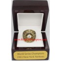 MLB 1961 New York Yankees Championship Ring|replica New York Yankees Champions Ring for sell