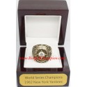 MLB 1962 New York Yankees baseball Championship Ring|Custom New York Yankees Champions Ring for sell