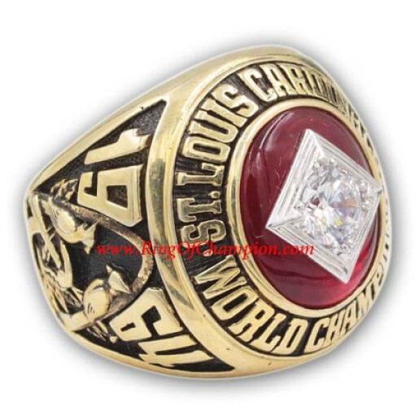 MLB 1964 St. Louis Cardinals Baseball World Series Championship Ring, Custom St. Louis Cardinals Champions Ring
