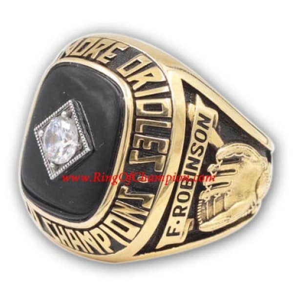 MLB 1966 Baltimore Orioles baseball World Series Championship Ring, Custom Baltimore Orioles Champions Ring