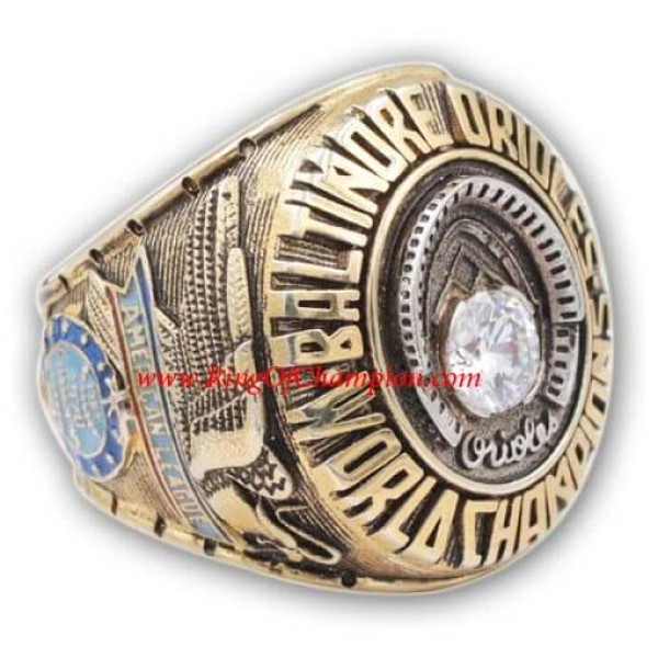MLB 1970 Baltimore Orioles baseball World Series Championship Ring, Custom Baltimore Orioles Champions Ring