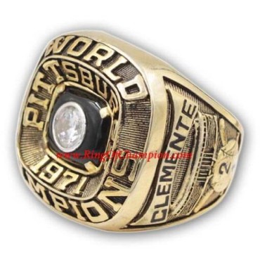 MLB 1971 Pittsburgh Pirates baseball World Series Championship Ring, Custom Pittsburgh Pirates Champions Ring MLB 1971 Pittsburgh Pirates baseball World Series Championship Ring, Custom Pittsburgh Pirates Champions Ring