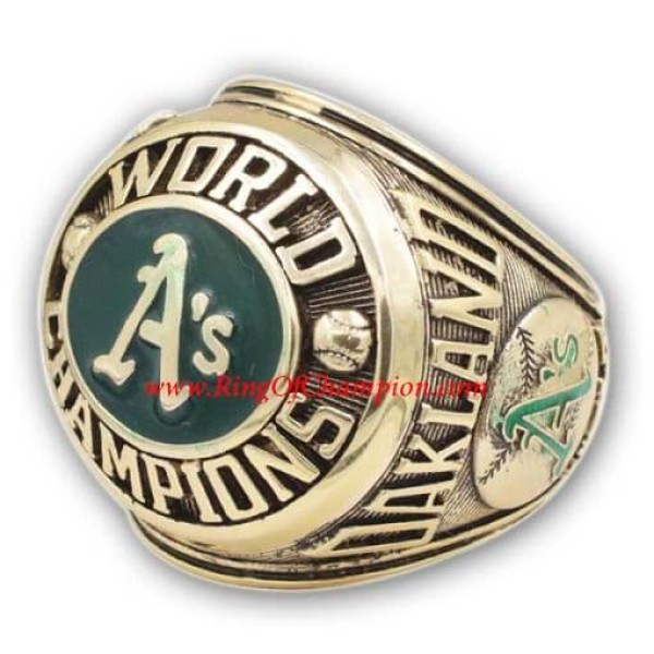 MLB 1974 Oakland Athletics baseball World Series Championship Ring, Custom Oakland Athletics Champions Ring