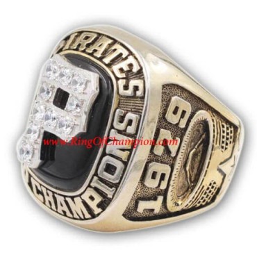MLB 1979 Pittsburgh Pirates baseball World Series Championship Ring, Custom Pittsburgh Pirates Champions Ring