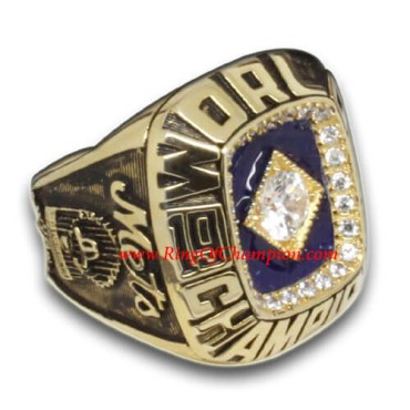 MLB 1986 New York Mets baseball World Series Championship Ring, Custom New York Mets Champions Ring MLB 1986 New York Mets baseball World Series Championship Ring, Custom New York Mets Champions Ring