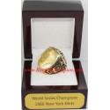 MLB 1986 New York Mets baseball World Series Championship Ring, Custom New York Mets Champions Ring