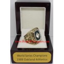 MLB 1989 Oakland Athletics baseball World Series Championship Ring, Custom Oakland Athletics Champions Ring