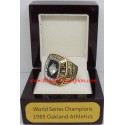 MLB 1989 Oakland Athletics baseball World Series Championship Ring, Custom Oakland Athletics Champions Ring