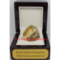 MLB 1989 Oakland Athletics baseball World Series Championship Ring, Custom Oakland Athletics Champions Ring