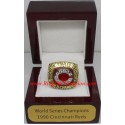 MLB 1990 Cincinnati Reds baseball World Series Championship Ring, Custom Cincinnati Reds Champions Ring