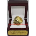 MLB 1990 Cincinnati Reds baseball World Series Championship Ring, Custom Cincinnati Reds Champions Ring