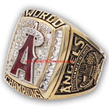 MLB 2002 Los Angeles Angels baseball World Series Championship Ring, Custom Los Angeles Angels Champions Ring MLB 2002 Los Angeles Angels baseball World Series Championship Ring, Custom Los Angeles Angels Champions Ring