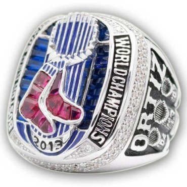MLB 2013 Boston Red Sox baseball World Series Championship Ring (Stone Version)
