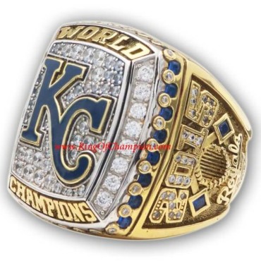 MLB 2015 Kansas City Royals baseball World Series Championship Ring (Enamel Version) MLB 2015 Kansas City Royals baseball World Series Championship Ring (Enamel Version)