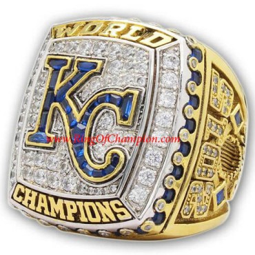 MLB 2015 Kansas City Royals baseball World Series Championship Ring, Custom Kansas City Royals Champions Ring MLB 2015 Kansas City Royals baseball World Series Championship Ring, Custom Kansas City Royals Champions Ring