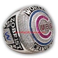 MLB 2016 Chicago Cubs baesball World Series Championship Replica Ring, Custom Chicago Cubs Champions Ring
