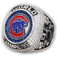 MLB 2016 Chicago Cubs baseball World Series Championship FAN Ring, Custom Chicago Cubs Champions Ring