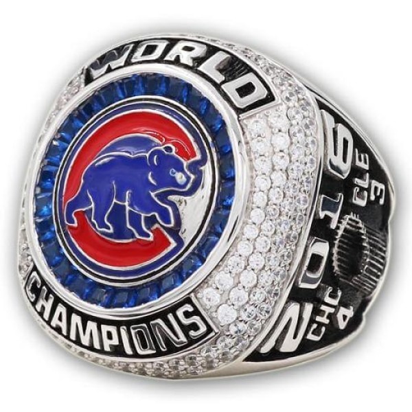 MLB 2016 Chicago Cubs baseball World Series Championship FAN Ring, Custom Chicago Cubs Champions Ring