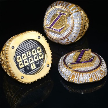 NBA 2020 Los Angeles Lakers Men's Basketball World Championship Ring