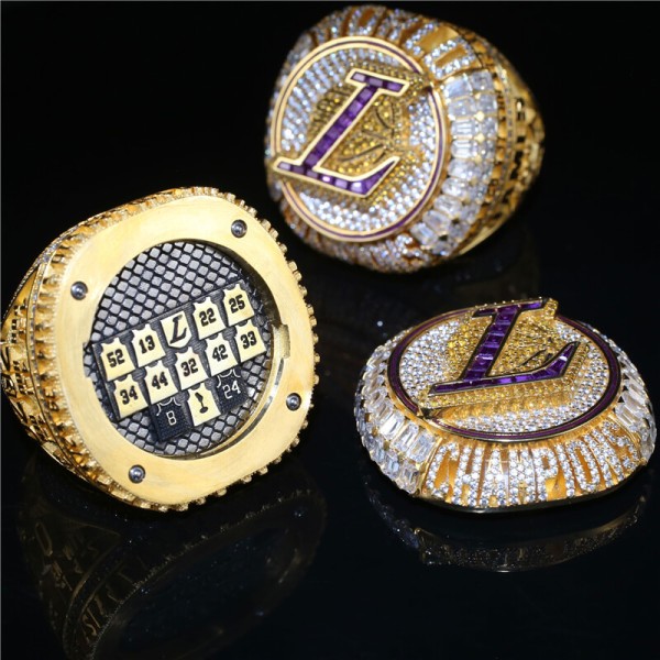 NBA 2020 Los Angeles Lakers Men's Basketball World Championship Ring