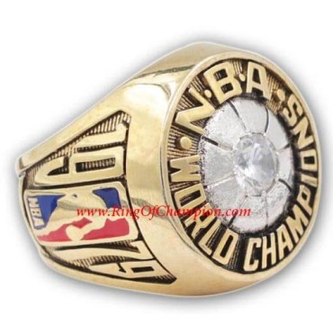 NBA 1979 Seattle SuperSonics Basketball World Championship Ring, Custom Seattle SuperSonics Champions Ring