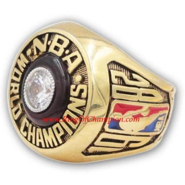 NBA 1982 Los Angeles Lakers Basketball World Championship Ring, Custom Los Angeles Lakers Champions Ring NBA 1982 Los Angeles Lakers Basketball World Championship Ring, Custom Los Angeles Lakers Champions Ring