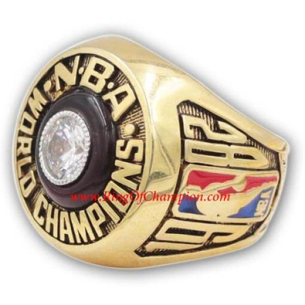 NBA 1982 Los Angeles Lakers Basketball World Championship Ring, Custom Los Angeles Lakers Champions Ring