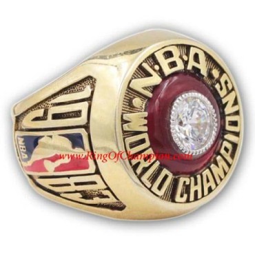 1982 - 1983 Philadelphia 76ers Basketball World Championship Ring, Custom Philadelphia 76ers Champions Ring 1982 - 1983 Philadelphia 76ers Basketball World Championship Ring, Custom Philadelphia 76ers Champions Ring