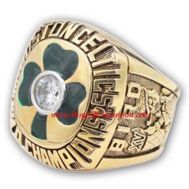 NBA 1984 Boston Celtics Basketball World Championship Ring, Custom Boston Celtics Champions Ring