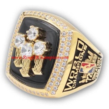NBA 1996 Chicago Bulls Basketball World Championship Ring, Custom Chicago Bulls Champions Ring