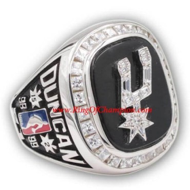 NBA 1999 San Antonio Spurs Basketball World Championship Ring, Custom San Antonio Spurs Champions Ring NBA 1999 San Antonio Spurs Basketball World Championship Ring, Custom San Antonio Spurs Champions Ring