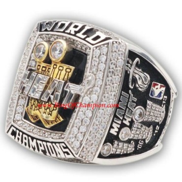 NBA 2013 Miami Heat Basketball World Championship Ring, Custom Miami Heat Champions Ring NBA 2013 Miami Heat Basketball World Championship Ring, Custom Miami Heat Champions Ring