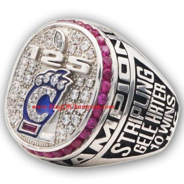 Big East 2012 Cincinnati Bearcats Men's Football National Championship Ring, Custom Cincinnati Bearcats Champions Ring