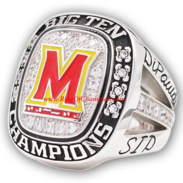 Big Ten 2016 Michigan Wolverines Ice Hockey Lacrosse College Championship Ring