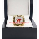 2003 Insight Bowl Virginia Tech Hokies Men's Football College Championship Ring