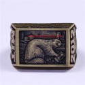 2012 MIT College Graduate Ring, 2012 MIT Grad Rat ring, Custom MIT Class Ring