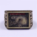 2014 MIT College Graduate Ring, 2014 MIT Grad Rat ring, Custom MIT Class Ring