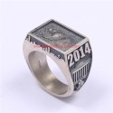 2014 MIT College Graduate Ring, 2014 MIT Grad Rat ring, Custom MIT Class Ring
