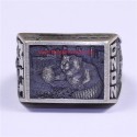 2020 MIT College Graduate Ring, 2020 MIT Grad Rat ring, Custom MIT Class Ring