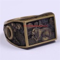2021 MIT College Graduate Ring, 2021 MIT Grad Rat ring, Custom MIT Class Ring