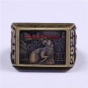 2022 MIT College Graduate Ring, 2022 MIT Grad Rat ring, Custom MIT Class Ring