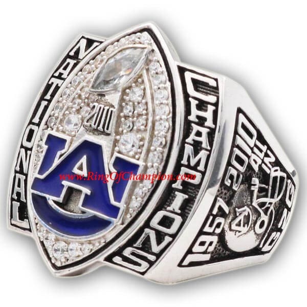 NCAA 2010 Auburn Tigers Men's Football College National Championship Ring