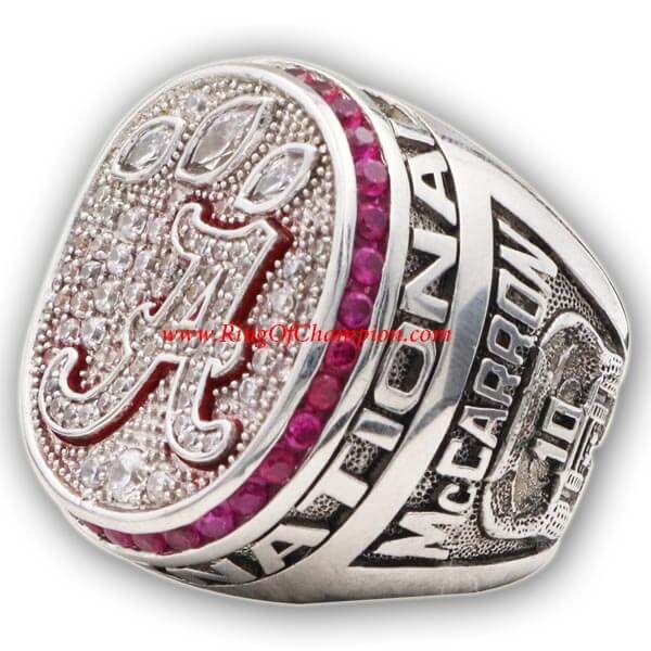 NCAA 2012 Alabama Crimson Tide Men's Football National College Championship Ring
